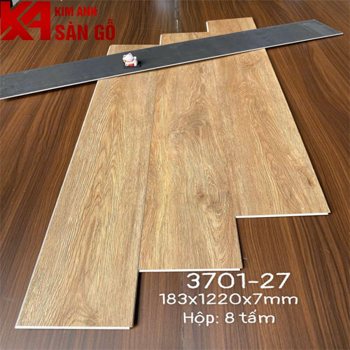Sàn Nhựa Hèm Khóa Giả Gỗ 6MM AV-3701